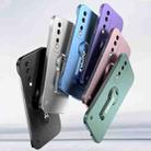 For Honor 80 Baking Varnish 360 Rotate Holder No Frame PC Phone Case(Blue) - 2