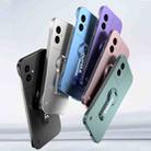 For Honor 100 Baking Varnish 360 Rotate Holder No Frame PC Phone Case(Purple) - 2