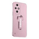 For Honor 200 Baking Varnish 360 Rotate Holder No Frame PC Phone Case(Pink) - 1