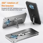 For Honor X50 Baking Varnish 360 Rotate Holder No Frame PC Phone Case(Blue) - 3