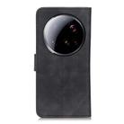 For Xiaomi 15 Ultra KHAZNEH Retro Texture Flip Leather Phone Case(Black) - 3