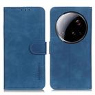 For Xiaomi 15 Ultra KHAZNEH Retro Texture Flip Leather Phone Case(Blue) - 1