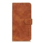 For Xiaomi Poco F7 Pro / F7 Ultra KHAZNEH Retro Texture Flip Leather Phone Case(Brown) - 3