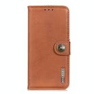 For Xiaomi Poco X7 Pro KHAZNEH Cowhide Texture Horizontal Flip Leather Phone Case(Brown) - 3