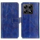 For Xiaomi 14T Pro Retro Crazy Horse Texture Leather Phone Case(Blue) - 1