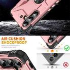 For Samsung Galaxy S24+ 5G Ring Holder Phone Case(Rose Gold) - 2