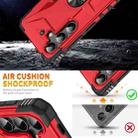 For Samsung Galaxy S24+ 5G Ring Holder Phone Case(Red) - 2