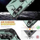 For Samsung Galaxy S24+ 5G Ring Holder Phone Case(Midnight Green) - 2