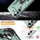 For Samsung Galaxy A34 5G Ring Holder Phone Case(Midnight Green) - 2