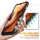 For Samsung Galaxy A34 5G Ring Holder Phone Case(Midnight Green) - 3