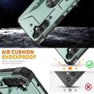 For Samsung Galaxy A15 Ring Holder Phone Case(Midnight Green) - 2