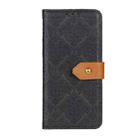 For Xiaomi 14T European Floral Embossed Leather Phone Case(Black) - 3