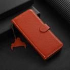 For Xiaomi 14T Pro Genuine Leather Litchi Texture RFID Leather Phone Case(Coffee) - 2
