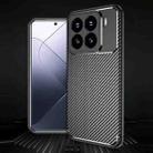 For Xiaomi 15 Pro Carbon Fiber Texture Shockproof TPU Phone Case(Black) - 2