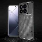 For Xiaomi 15 Carbon Fiber Texture Shockproof TPU Phone Case(Black) - 2