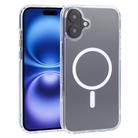 For iPhone 16 Plus GEBEI MagSafe Magnetic Transparent Phone Case - 1