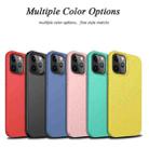 For iPhone 12 mini Starry Series Shockproof Straw Material + TPU Protective Case(Pink) - 2