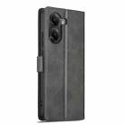 For Xiaomi Poco X7 Pro LC.IMEEKE Calf Texture Leather Phone Case(Grey) - 3
