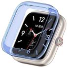 For vivo Watch GT Half Pack Hollow TPU Watch Protective Case(Transparent Blue) - 1