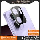 For OPPO Reno13 F 4G / Reno13 F 5G imak High Definition Integrated Glass Lens Film Black Version - 3