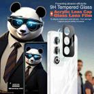 For OPPO A5 4G Global imak High Definition Integrated Glass Lens Film Black Version - 3