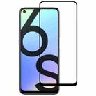 For OPPO Realme 6S Full Glue Full Screen Tempered Glass Film - 1