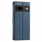 For Google Pixel 7 Voltage Ultra-thin Dot Leather Phone Case(Blue) - 3