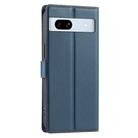 For Google Pixel 7a Voltage Ultra-thin Dot Leather Phone Case(Blue) - 3