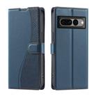 For Google Pixel 7 Pro Voltage Ultra-thin Dot Leather Phone Case(Blue) - 1