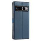 For Google Pixel 7 Pro Voltage Ultra-thin Dot Leather Phone Case(Blue) - 3