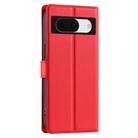 For Google Pixel 8 Voltage Ultra-thin Dot Leather Phone Case(Red) - 3