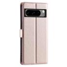 For Google Pixel 8 Pro Voltage Ultra-thin Dot Leather Phone Case(Rose Gold) - 3