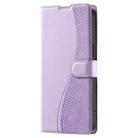 For Google Pixel 9a Voltage Ultra-thin Dot Leather Phone Case(Purple) - 2