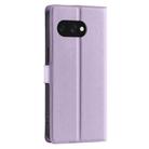 For Google Pixel 9a Voltage Ultra-thin Dot Leather Phone Case(Purple) - 3