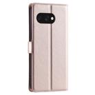 For Google Pixel 9a Voltage Ultra-thin Dot Leather Phone Case(Rose Gold) - 3