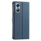 For OPPO A17 4G / A17K Global Voltage Ultra-thin Dot Leather Phone Case(Blue) - 3