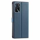 For OPPO A16 4G / A16S / A55 5G Voltage Ultra-thin Dot Leather Phone Case(Blue) - 3
