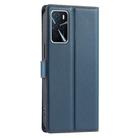 For OPPO A54 4G / A55 4G / A54S / A56 Voltage Ultra-thin Dot Leather Phone Case(Blue) - 3