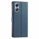 For OPPO A38 4G Global / A18 4G Voltage Ultra-thin Dot Leather Phone Case(Blue) - 3