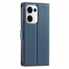 For OPPO Reno13 5G Voltage Ultra-thin Dot Leather Phone Case(Blue) - 3
