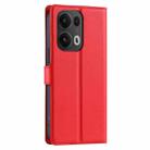 For OPPO Reno13 Pro 5G Voltage Ultra-thin Dot Leather Phone Case(Red) - 3