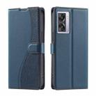 For Realme Narzo 50 5G Voltage Ultra-thin Dot Leather Phone Case(Blue) - 1