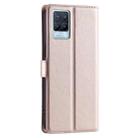 For Realme 8 4G / 8 Pro 4G Voltage Ultra-thin Dot Leather Phone Case(Rose Gold) - 3