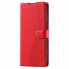 For Realme C21Y / C25Y Voltage Ultra-thin Dot Leather Phone Case(Red) - 2