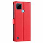 For Realme C21Y / C25Y Voltage Ultra-thin Dot Leather Phone Case(Red) - 3