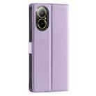 For Realme C67 Global Voltage Ultra-thin Dot Leather Phone Case(Purple) - 3