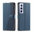 For Realme C65 4G Global Voltage Ultra-thin Dot Leather Phone Case(Blue) - 1