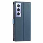 For Realme C65 4G Global Voltage Ultra-thin Dot Leather Phone Case(Blue) - 3