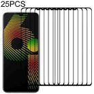 For OPPO Realme 6i 25 PCS Full Glue Full Screen Tempered Glass Film - 1