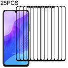 For Huawei Enjoy 20 Pro 25 PCS Full Glue Full Screen Tempered Glass Film - 1